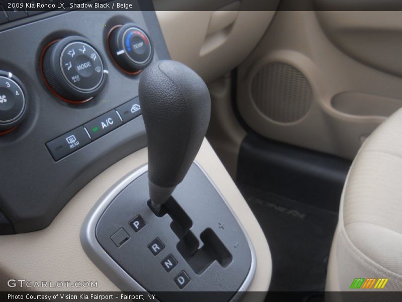 Shadow Black / Beige 2009 Kia Rondo LX