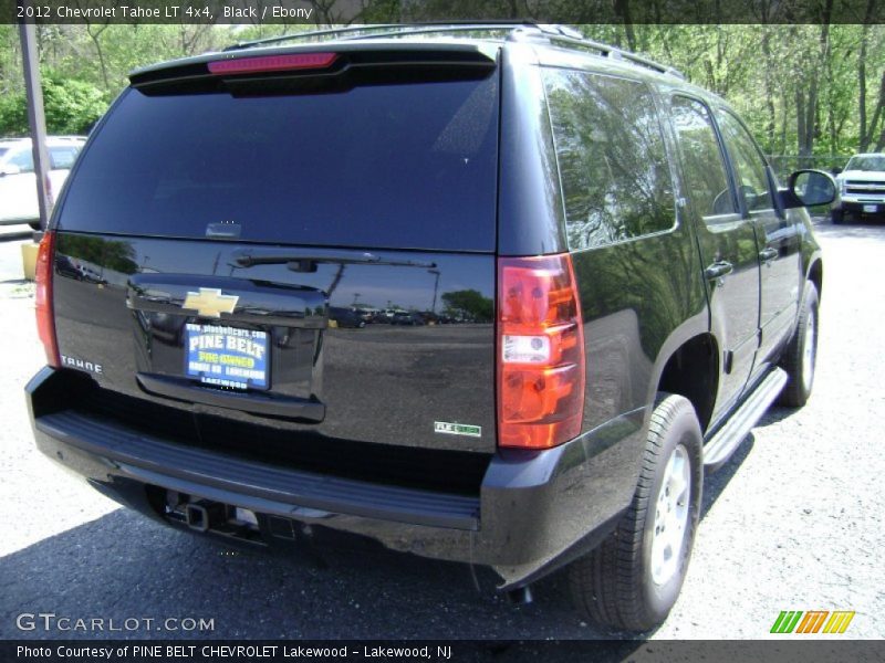 Black / Ebony 2012 Chevrolet Tahoe LT 4x4
