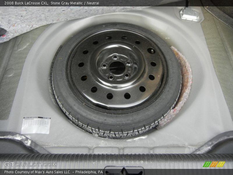 Stone Gray Metallic / Neutral 2008 Buick LaCrosse CXL
