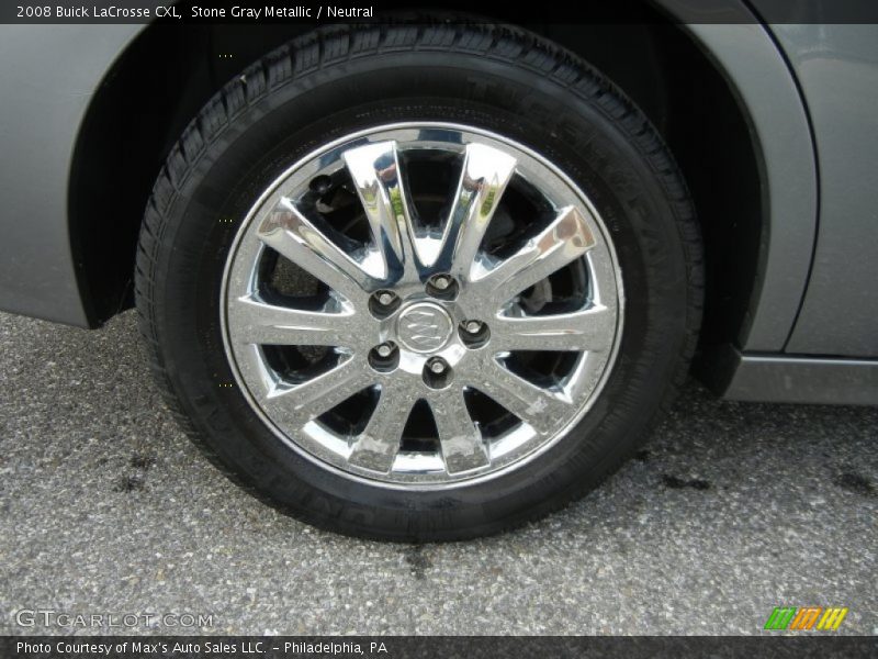Stone Gray Metallic / Neutral 2008 Buick LaCrosse CXL