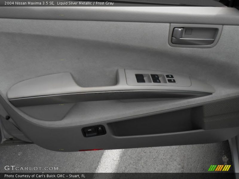 Liquid Silver Metallic / Frost Gray 2004 Nissan Maxima 3.5 SE