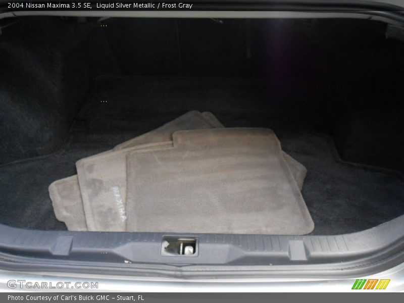 Liquid Silver Metallic / Frost Gray 2004 Nissan Maxima 3.5 SE