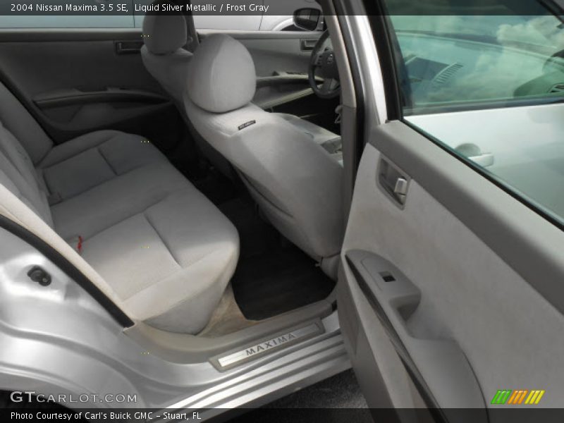 Liquid Silver Metallic / Frost Gray 2004 Nissan Maxima 3.5 SE