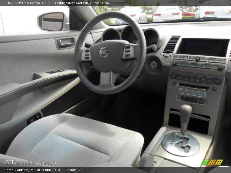 Liquid Silver Metallic / Frost Gray 2004 Nissan Maxima 3.5 SE