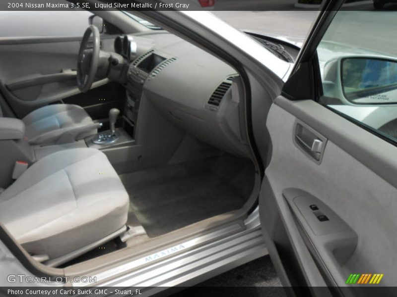 Liquid Silver Metallic / Frost Gray 2004 Nissan Maxima 3.5 SE