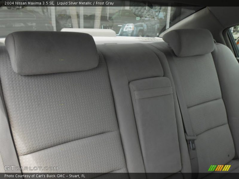 Liquid Silver Metallic / Frost Gray 2004 Nissan Maxima 3.5 SE