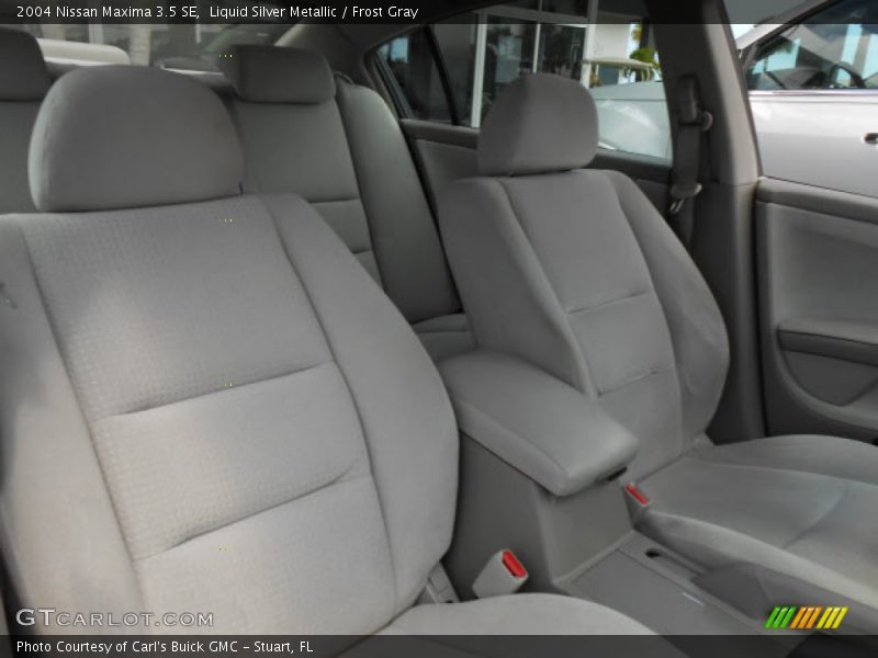 Liquid Silver Metallic / Frost Gray 2004 Nissan Maxima 3.5 SE