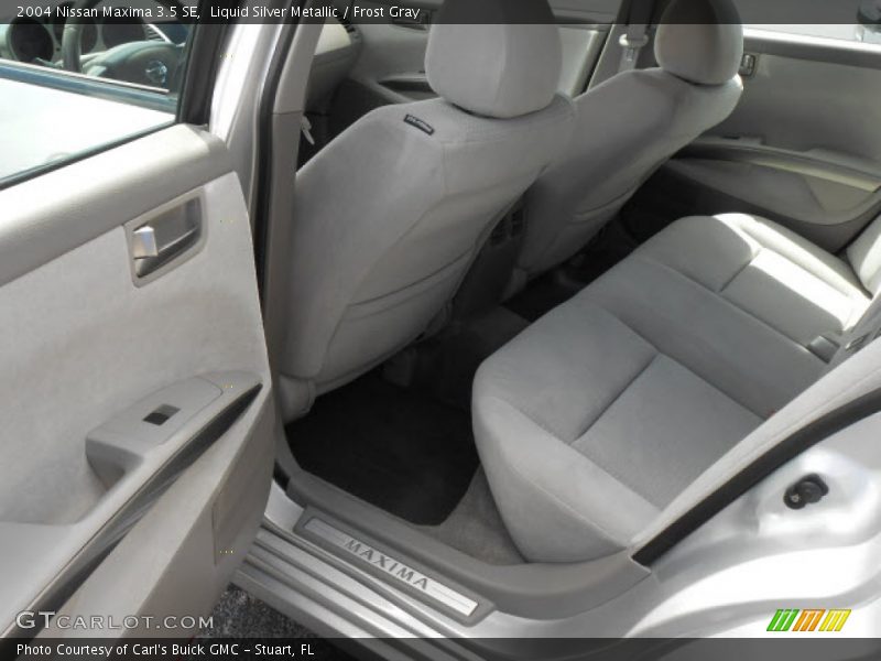 Liquid Silver Metallic / Frost Gray 2004 Nissan Maxima 3.5 SE