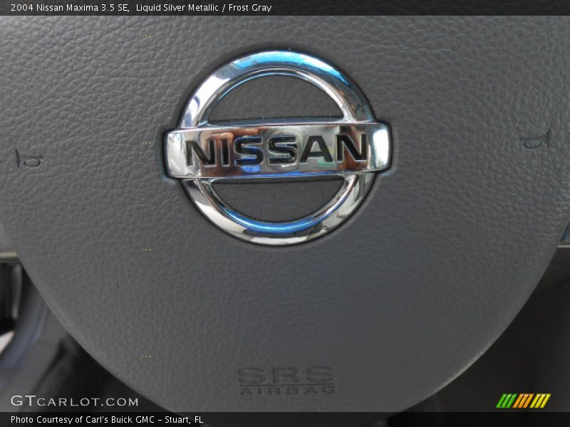 Liquid Silver Metallic / Frost Gray 2004 Nissan Maxima 3.5 SE