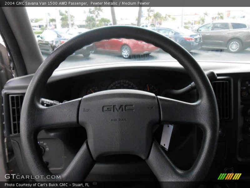 Pewter Metallic / Medium Pewter 2004 GMC Savana Van 1500 AWD Passenger
