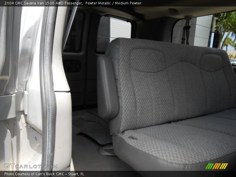 Pewter Metallic / Medium Pewter 2004 GMC Savana Van 1500 AWD Passenger