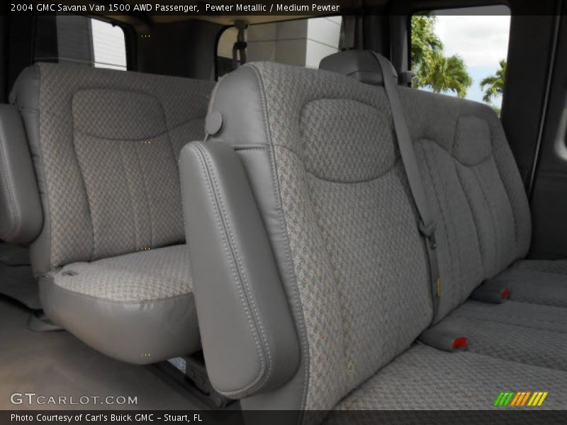 Rear Seat of 2004 Savana Van 1500 AWD Passenger