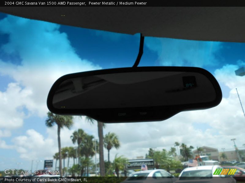 Pewter Metallic / Medium Pewter 2004 GMC Savana Van 1500 AWD Passenger