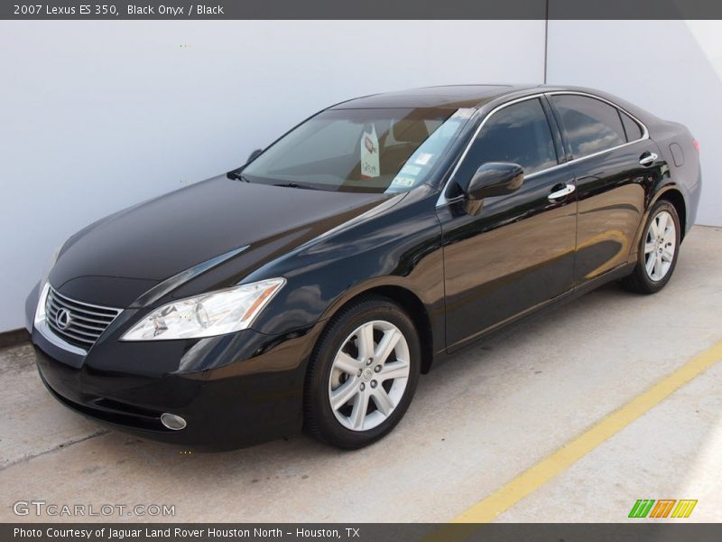 Black Onyx / Black 2007 Lexus ES 350