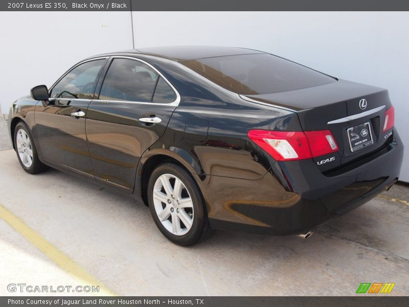 Black Onyx / Black 2007 Lexus ES 350