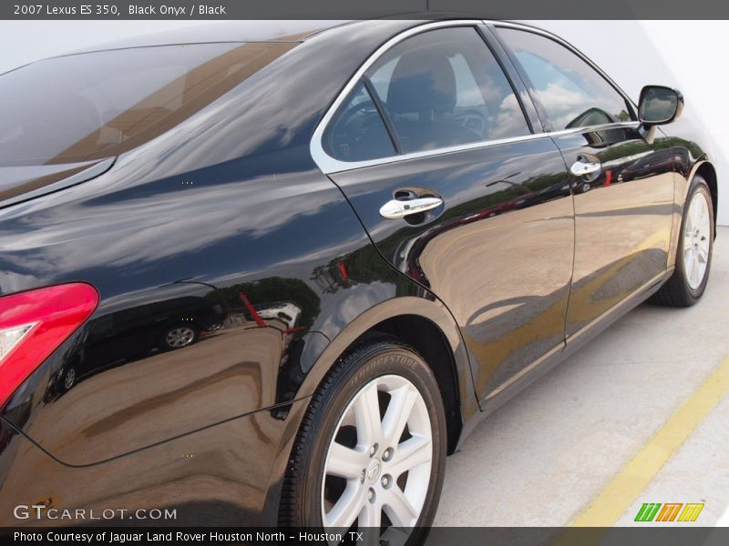 Black Onyx / Black 2007 Lexus ES 350
