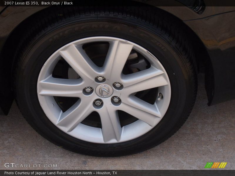Black Onyx / Black 2007 Lexus ES 350