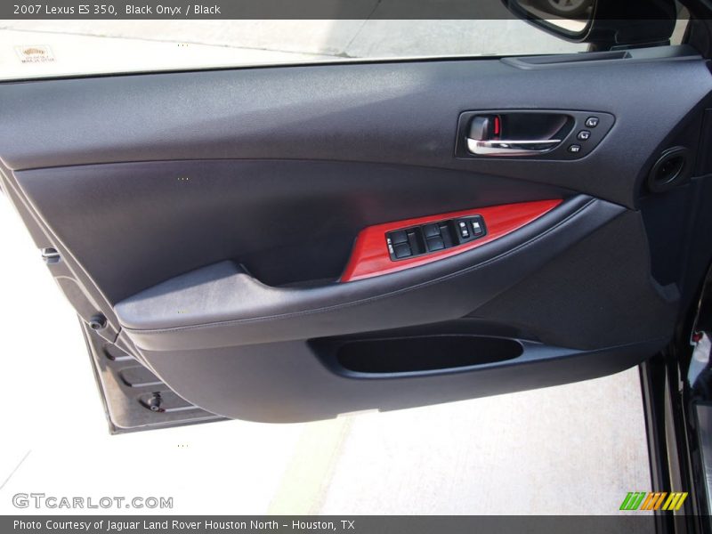 Black Onyx / Black 2007 Lexus ES 350