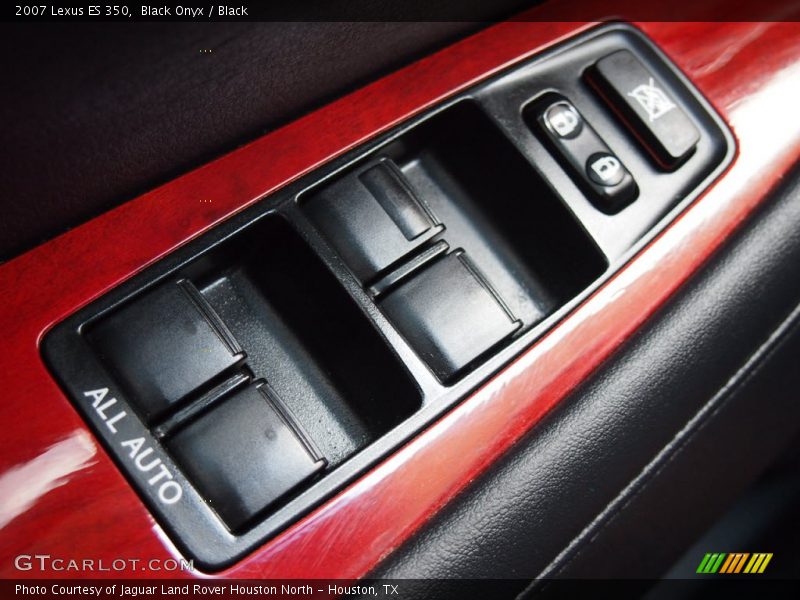Black Onyx / Black 2007 Lexus ES 350
