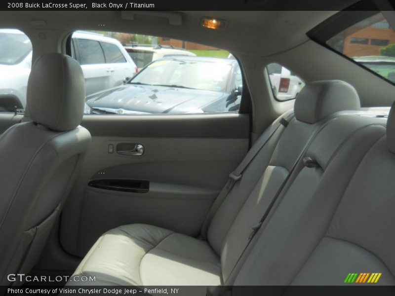 Black Onyx / Titanium 2008 Buick LaCrosse Super
