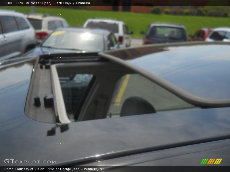 Black Onyx / Titanium 2008 Buick LaCrosse Super