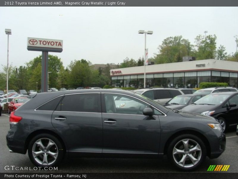 Magnetic Gray Metallic / Light Gray 2012 Toyota Venza Limited AWD