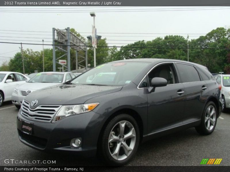Magnetic Gray Metallic / Light Gray 2012 Toyota Venza Limited AWD
