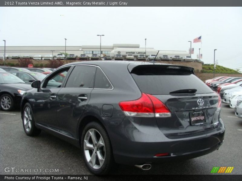 Magnetic Gray Metallic / Light Gray 2012 Toyota Venza Limited AWD