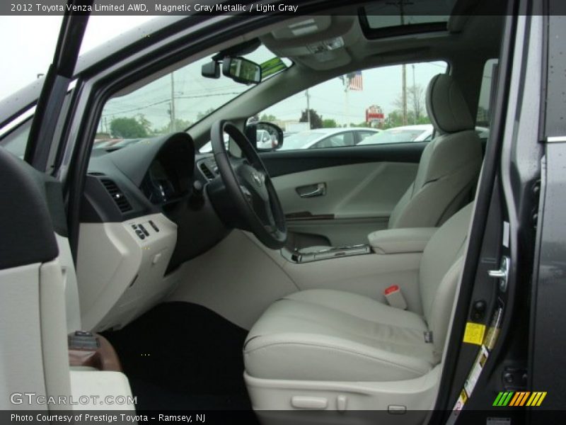 Magnetic Gray Metallic / Light Gray 2012 Toyota Venza Limited AWD