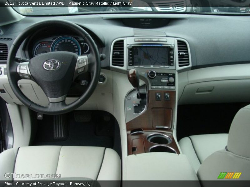 Magnetic Gray Metallic / Light Gray 2012 Toyota Venza Limited AWD
