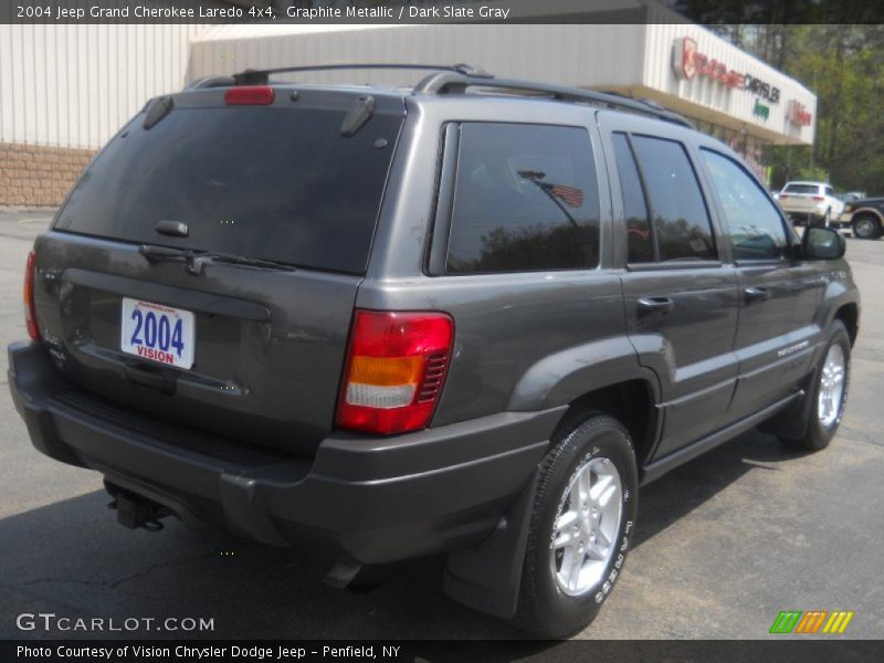 Graphite Metallic / Dark Slate Gray 2004 Jeep Grand Cherokee Laredo 4x4