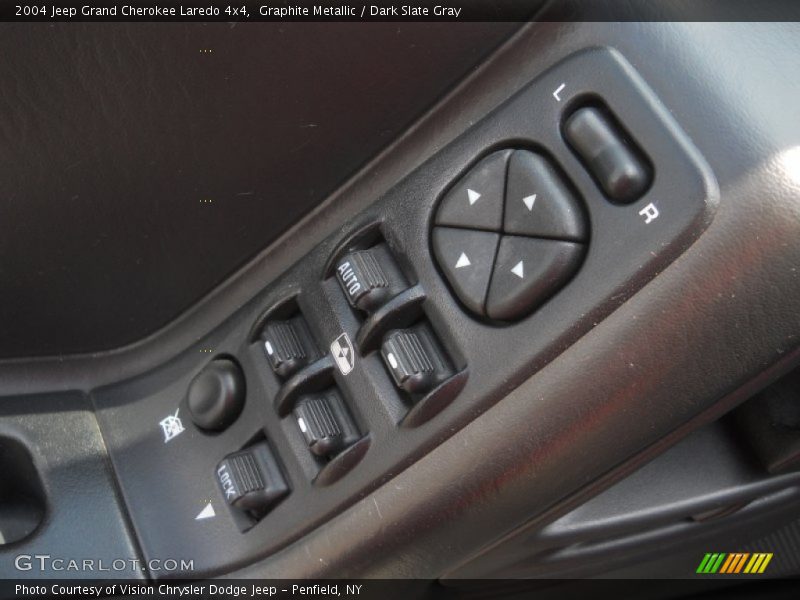 Graphite Metallic / Dark Slate Gray 2004 Jeep Grand Cherokee Laredo 4x4