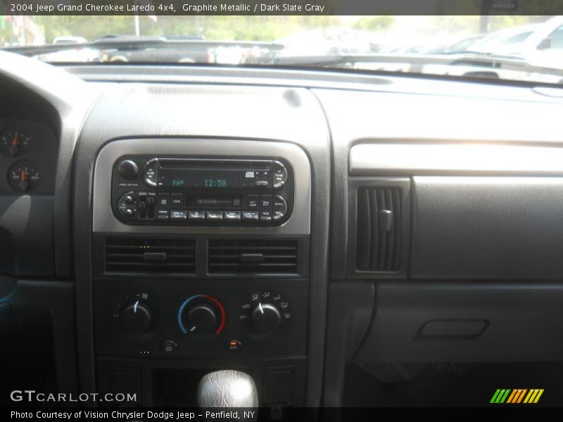 Graphite Metallic / Dark Slate Gray 2004 Jeep Grand Cherokee Laredo 4x4