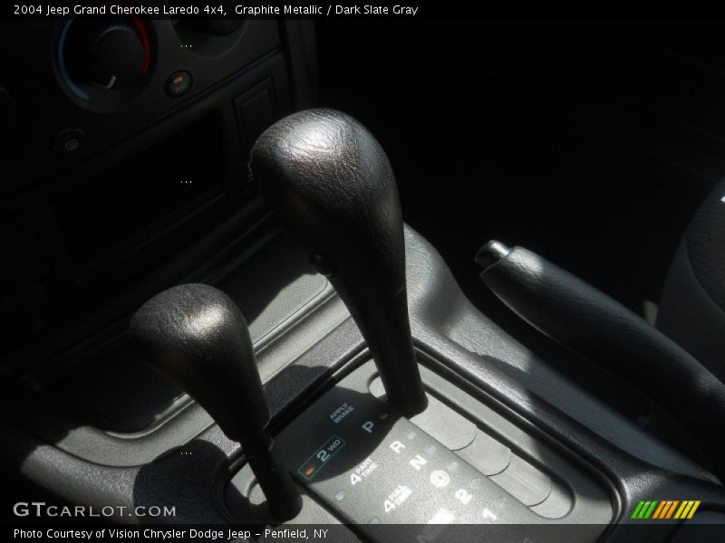 Graphite Metallic / Dark Slate Gray 2004 Jeep Grand Cherokee Laredo 4x4