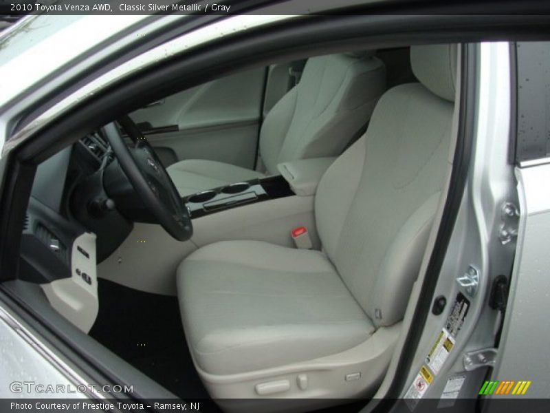 Classic Silver Metallic / Gray 2010 Toyota Venza AWD