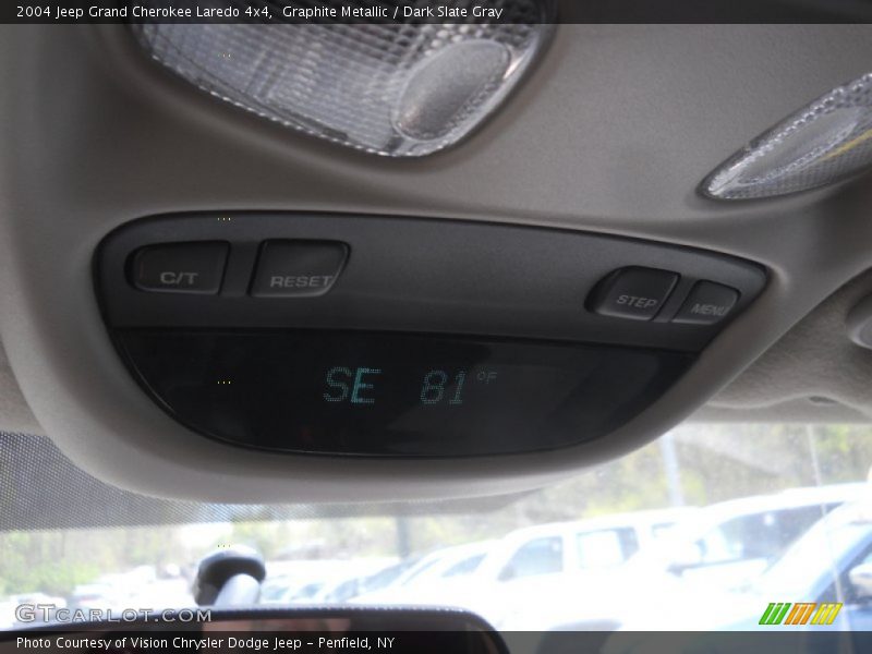 Graphite Metallic / Dark Slate Gray 2004 Jeep Grand Cherokee Laredo 4x4