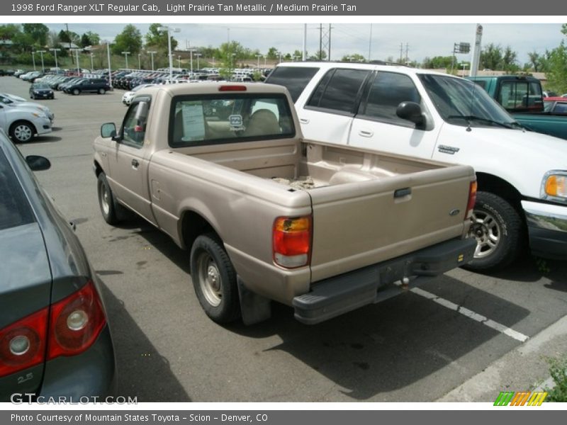 Light Prairie Tan Metallic / Medium Prairie Tan 1998 Ford Ranger XLT Regular Cab