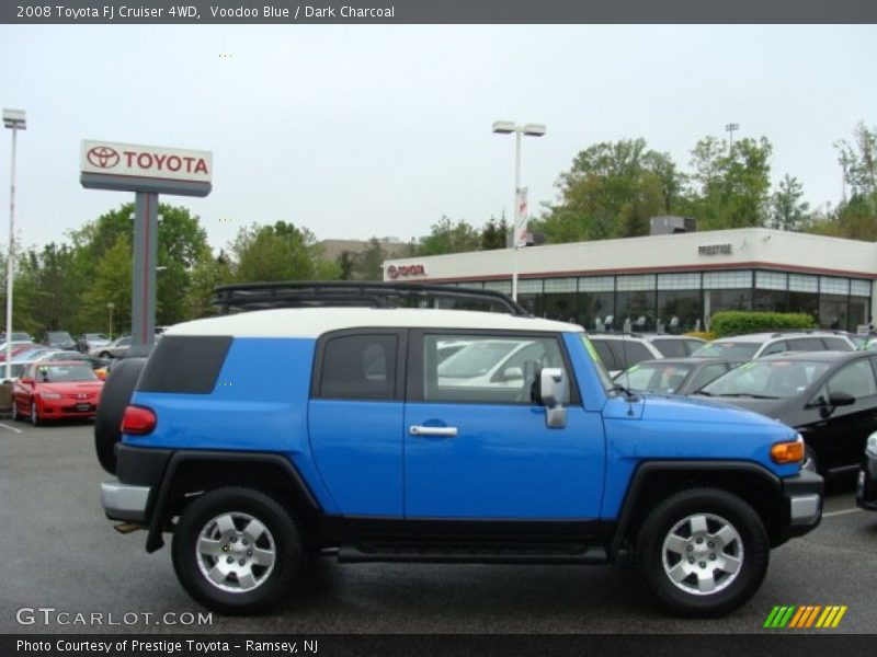 Voodoo Blue / Dark Charcoal 2008 Toyota FJ Cruiser 4WD