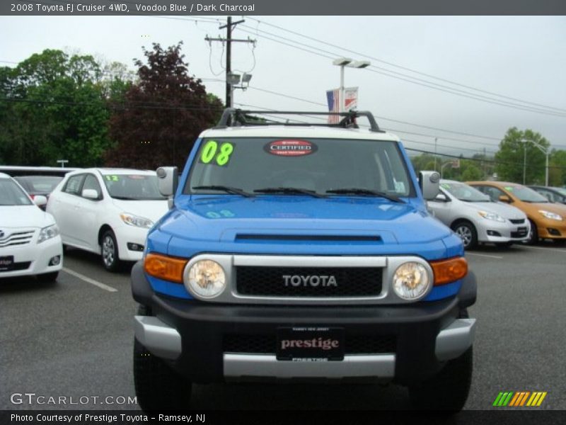 Voodoo Blue / Dark Charcoal 2008 Toyota FJ Cruiser 4WD