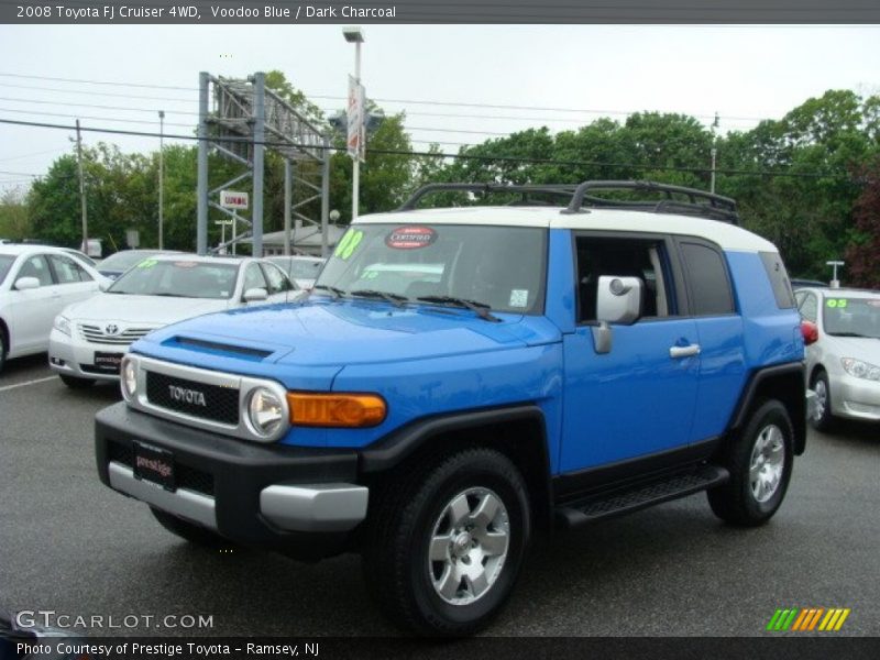Voodoo Blue / Dark Charcoal 2008 Toyota FJ Cruiser 4WD