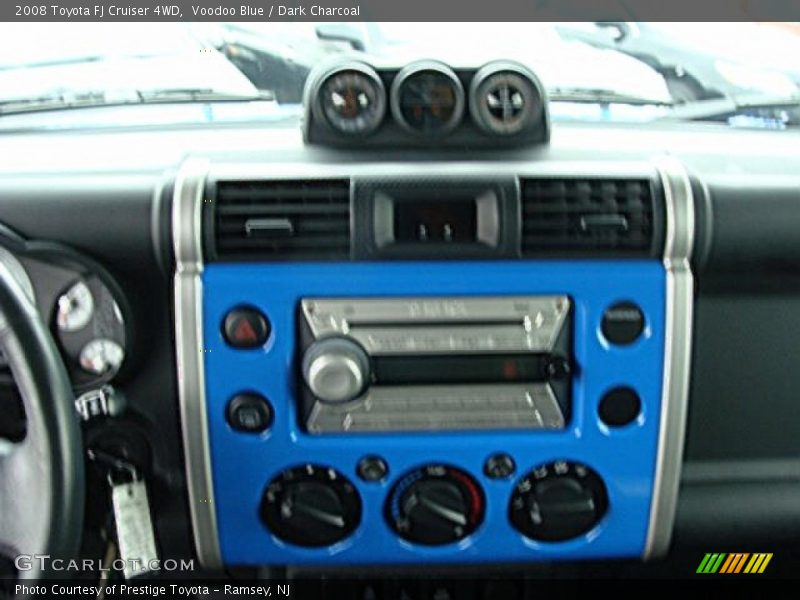 Voodoo Blue / Dark Charcoal 2008 Toyota FJ Cruiser 4WD