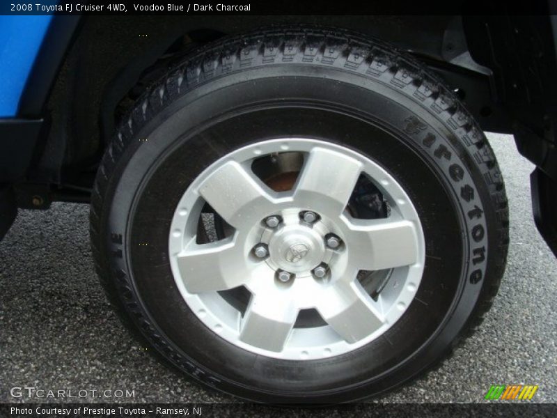 Voodoo Blue / Dark Charcoal 2008 Toyota FJ Cruiser 4WD