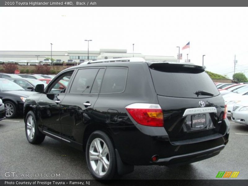 Black / Ash 2010 Toyota Highlander Limited 4WD