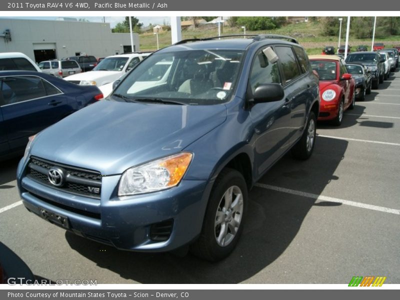 Pacific Blue Metallic / Ash 2011 Toyota RAV4 V6 4WD