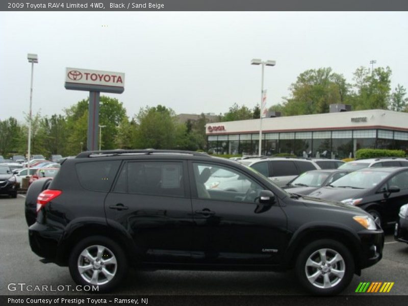 Black / Sand Beige 2009 Toyota RAV4 Limited 4WD