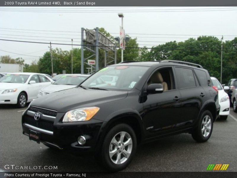 Black / Sand Beige 2009 Toyota RAV4 Limited 4WD