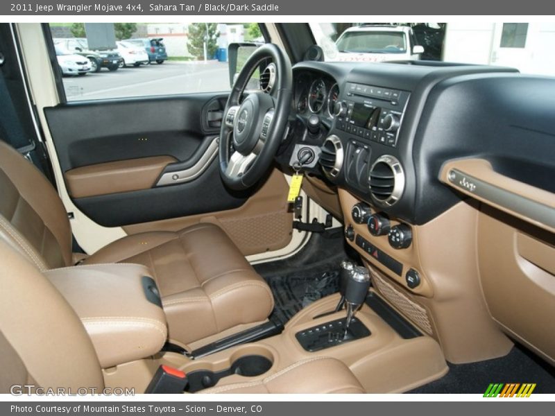 2011 Wrangler Mojave 4x4 Black/Dark Saddle Interior