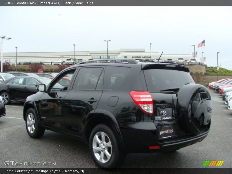 Black / Sand Beige 2009 Toyota RAV4 Limited 4WD