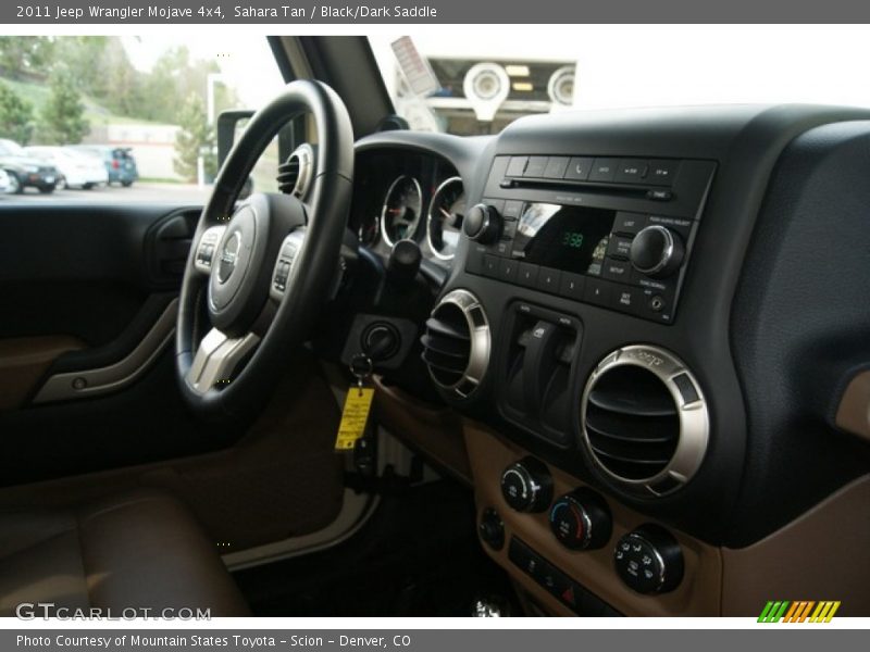 Sahara Tan / Black/Dark Saddle 2011 Jeep Wrangler Mojave 4x4