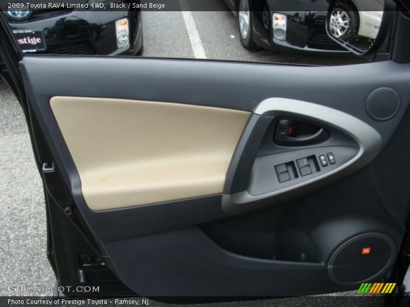 Black / Sand Beige 2009 Toyota RAV4 Limited 4WD